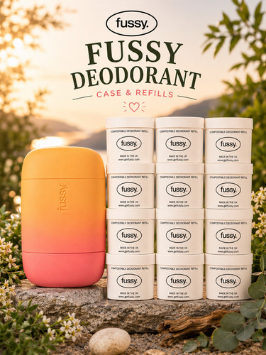 Fussy deodorant refills - refills, case